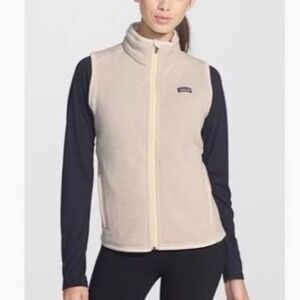 Patagonia Better Sweater Vest-Birch White-Sz S